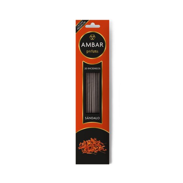 Incenso Sticks Ambar Sândalo 20un